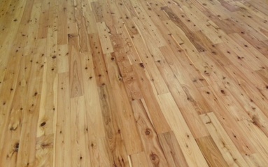 Picture - installed Australian Cypress floor. 2013
