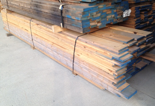 Picture - stack of Australian Cypress lumber