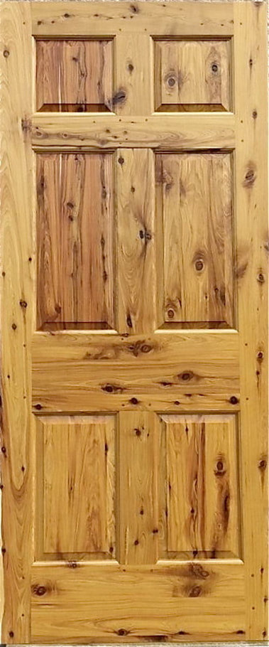 Picture - Solid Australian Cypress door